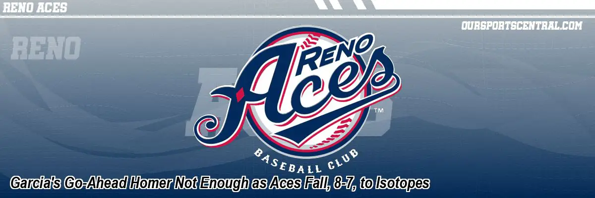 Garcia's Go-Ahead Homer Not Enough as Aces Fall, 8-7, to Isotopes