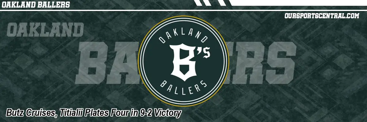 Butz Cruises, Titialii Plates Four in 9-2 Victory