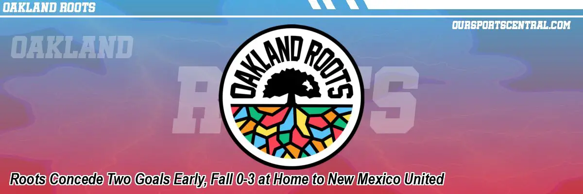 Roots Concede Two Goals Early, Fall 0-3 at Home to New Mexico United