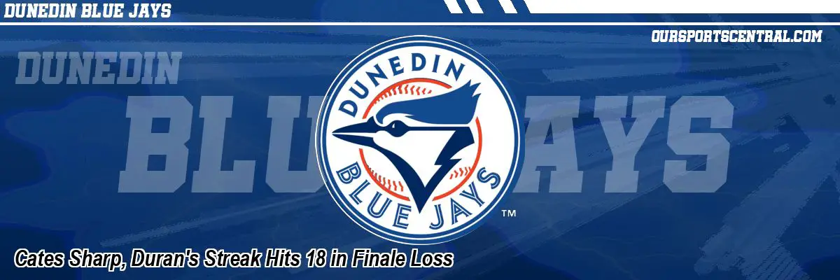 Cates Sharp, Duran's Streak Hits 18 in Finale Loss