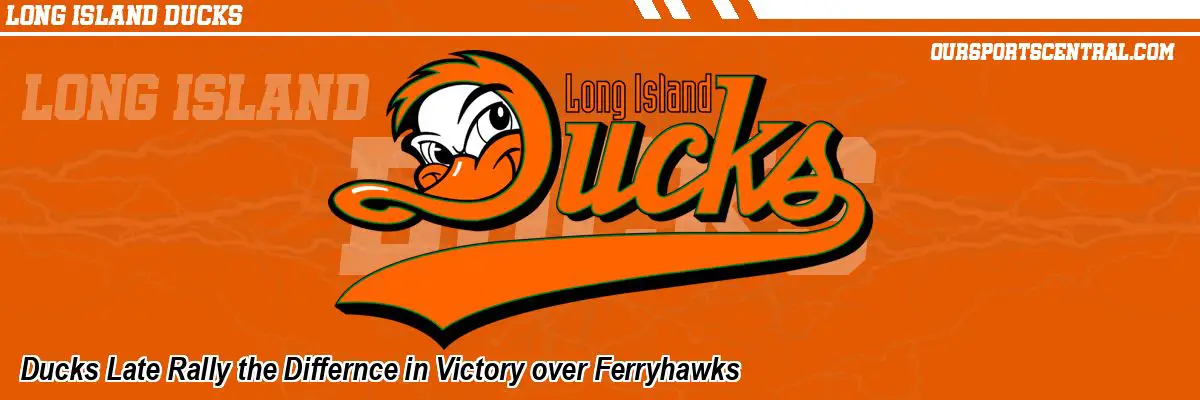 Ducks Late Rally the Differnce in Victory over Ferryhawks