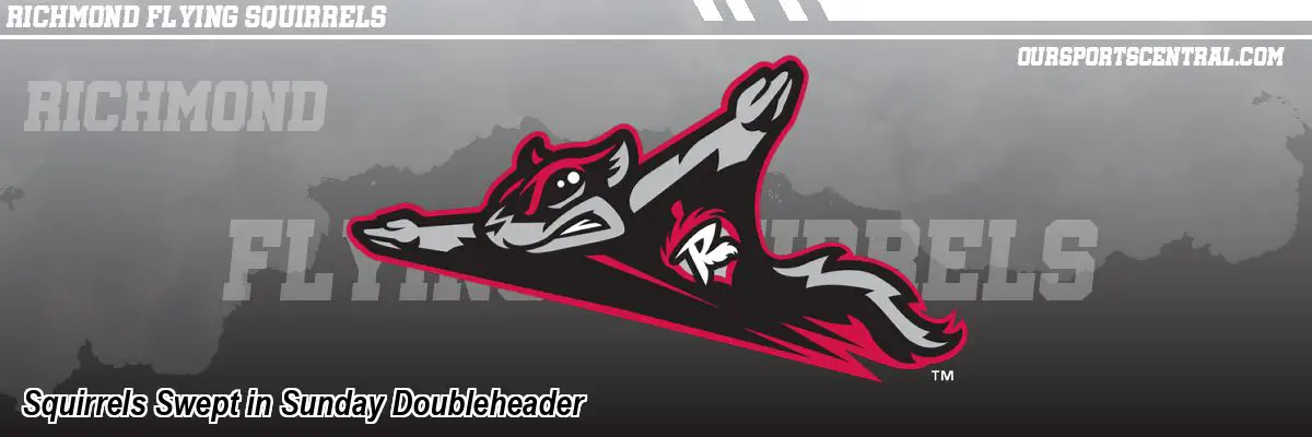 Squirrels Swept in Sunday Doubleheader