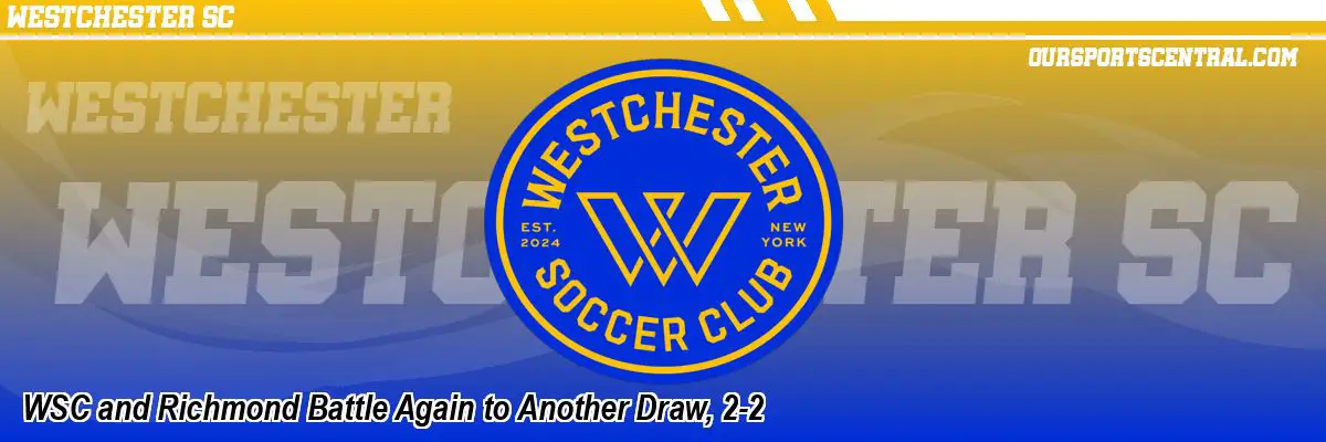 WSC and Richmond Battle Again to Another Draw, 2-2