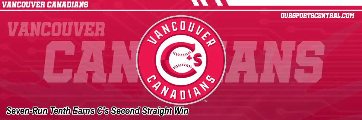 Seven-Run Tenth Earns C's Second Straight Win
