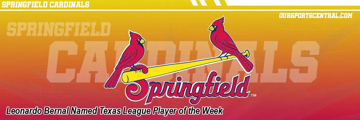 Leonardo Bernal Named Texas League Player of the Week