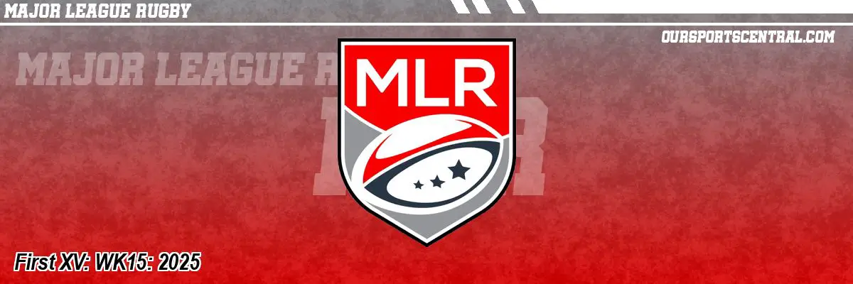 First XV: WK15: 2025