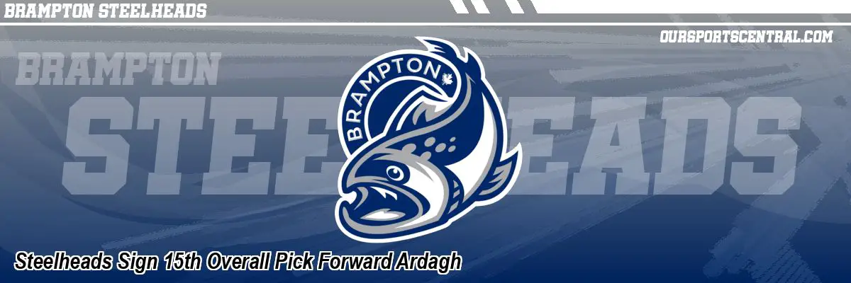 Steelheads Sign 15th Overall Pick Forward Ardagh