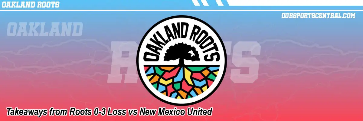 Takeaways from Roots 0-3 Loss vs New Mexico United