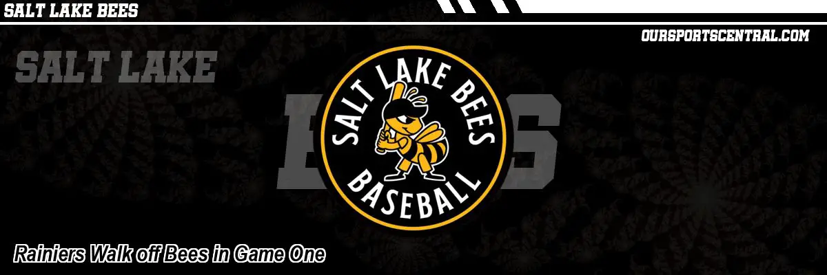 Rainiers Walk off Bees in Game One