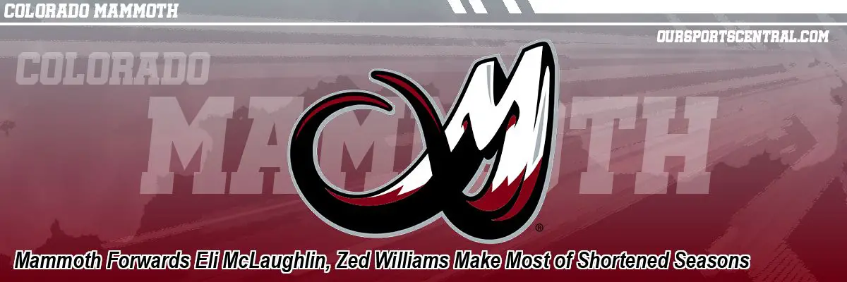 Mammoth Forwards Eli McLaughlin, Zed Williams Make Most of Shortened Seasons