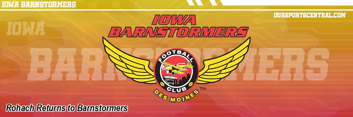 Rohach Returns to Barnstormers