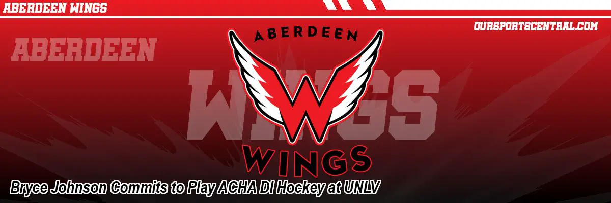 Bryce Johnson Commits to Play ACHA DI Hockey at UNLV