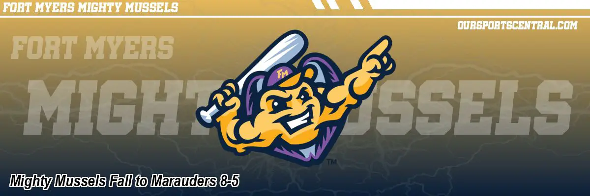 Mighty Mussels Fall to Marauders 8-5