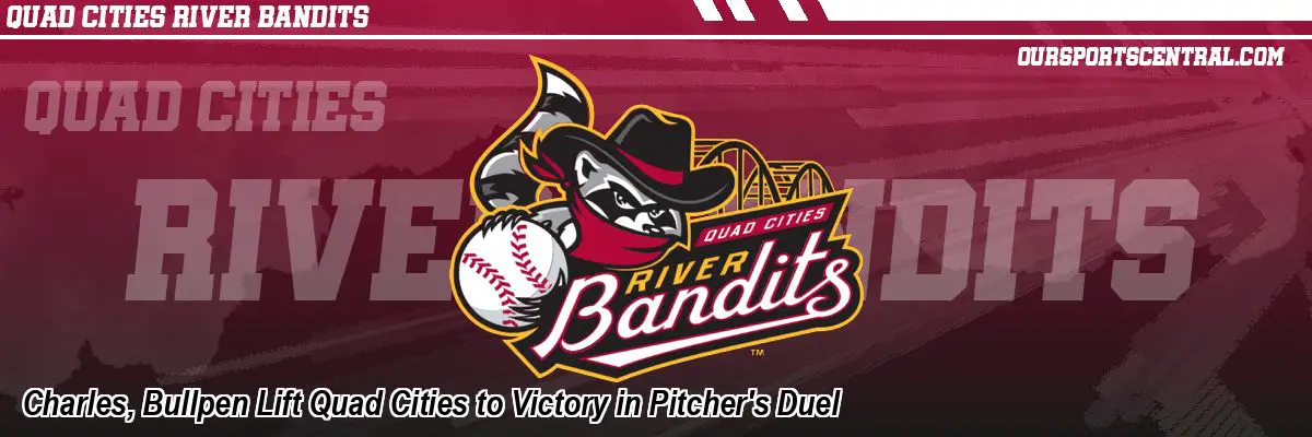 Charles, Bullpen Lift Quad Cities to Victory in Pitcher's Duel