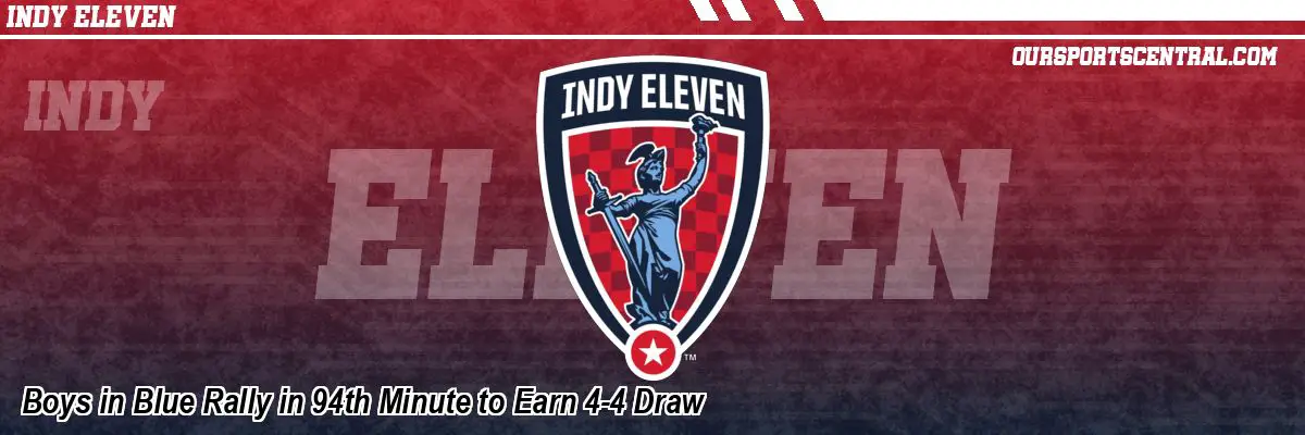 Boys in Blue Rally in 94th Minute to Earn 4-4 Draw
