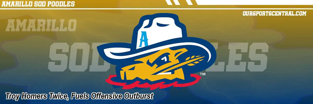 Troy Homers Twice, Fuels Offensive Outburst