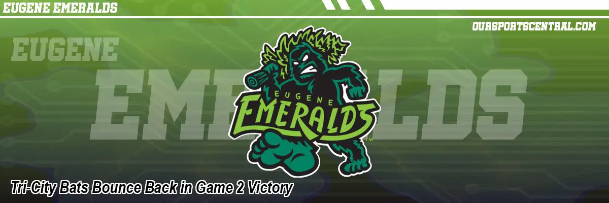 Tri-City Bats Bounce Back in Game 2 Victory