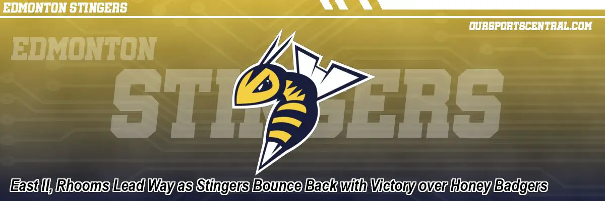 East II, Rhooms Lead Way as Stingers Bounce Back with Victory over Honey Badgers