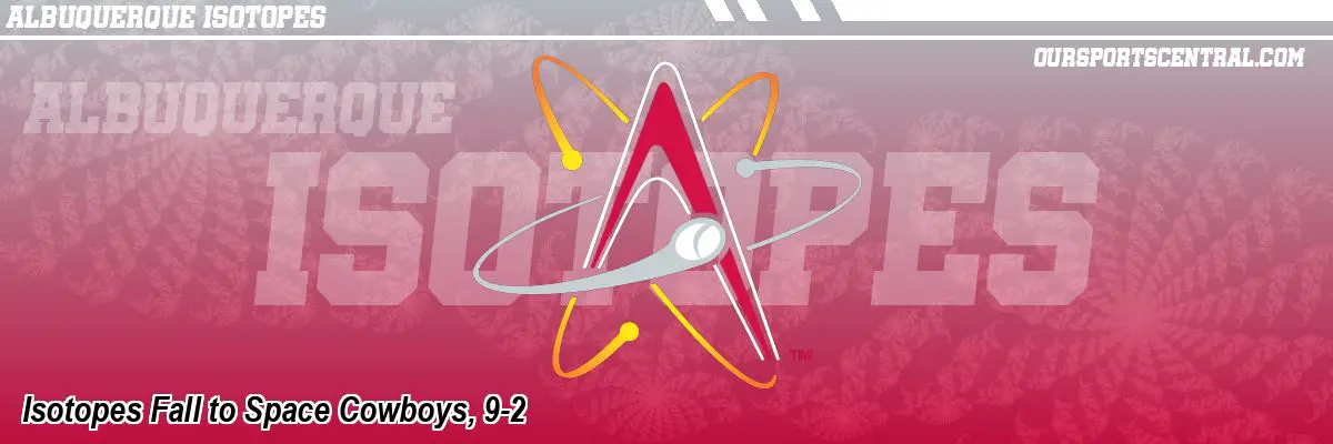 Isotopes Fall to Space Cowboys, 9-2