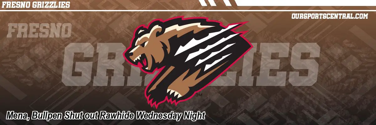 Mena, Bullpen Shut out Rawhide Wednesday Night