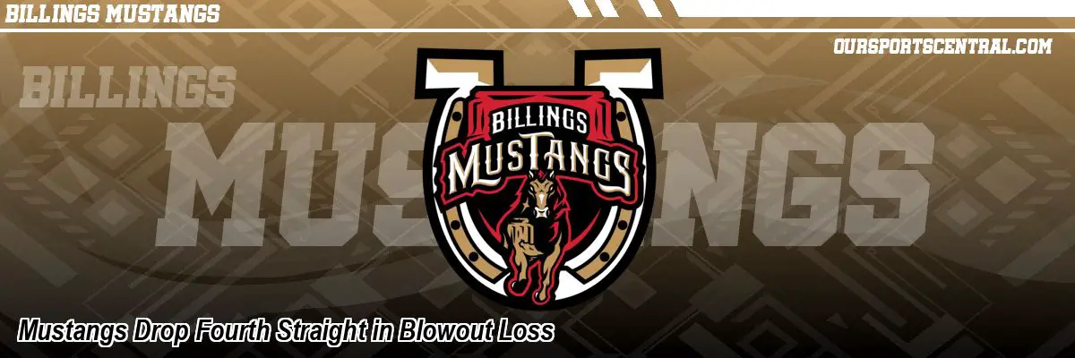 Mustangs Drop Fourth Straight in Blowout Loss