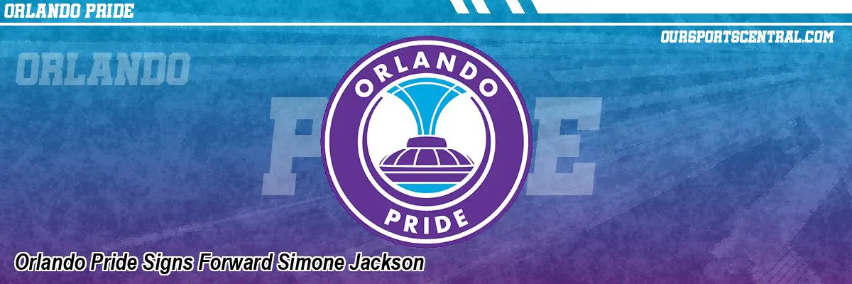 Orlando Pride Signs Forward Simone Jackson