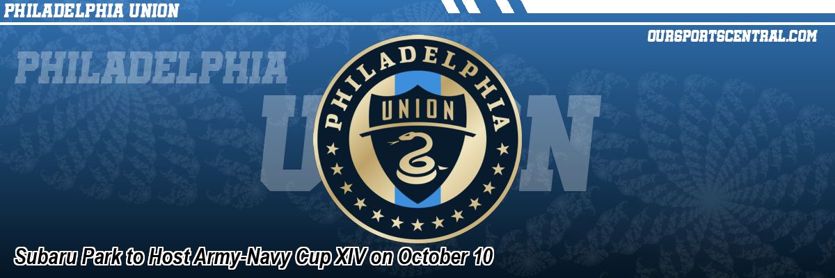 Subaru Park to Host Army-Navy Cup XIV on October 10