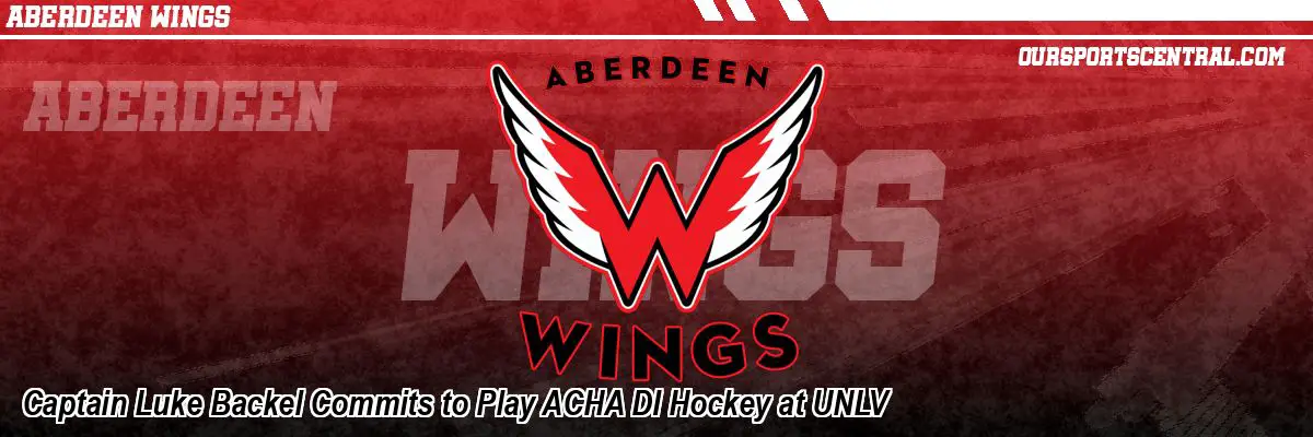Captain Luke Backel Commits to Play ACHA DI Hockey at UNLV