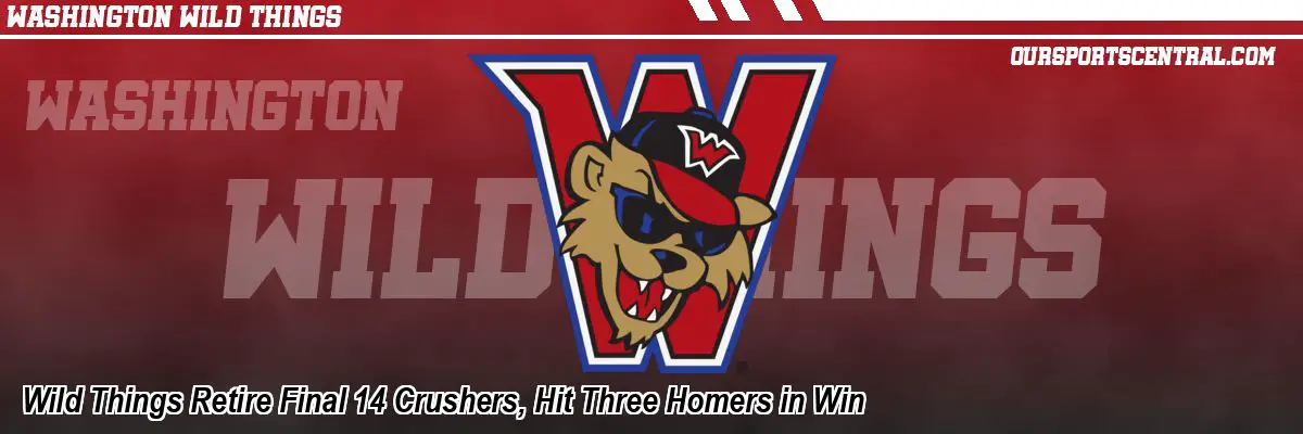Wild Things Retire Final 14 Crushers, Hit Three Homers in Win