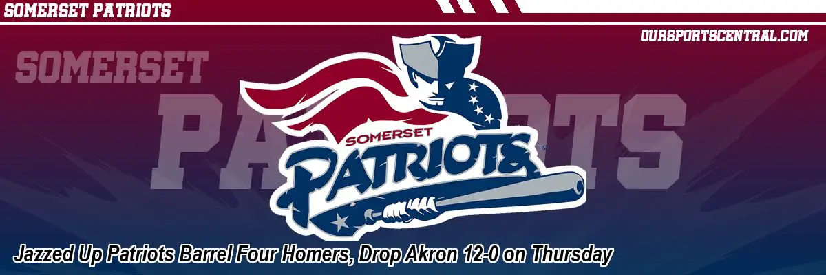 Jazzed Up Patriots Barrel Four Homers, Drop Akron 12-0 on Thursday