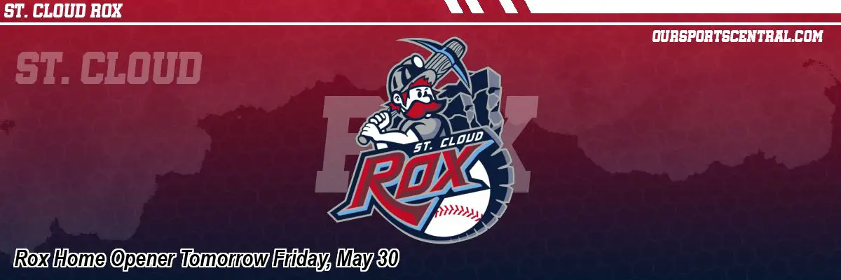 Rox Home Opener Tomorrow Friday, May 30