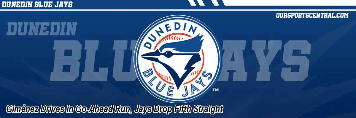 Giménez Drives in Go-Ahead Run, Jays Drop Fifth Straight