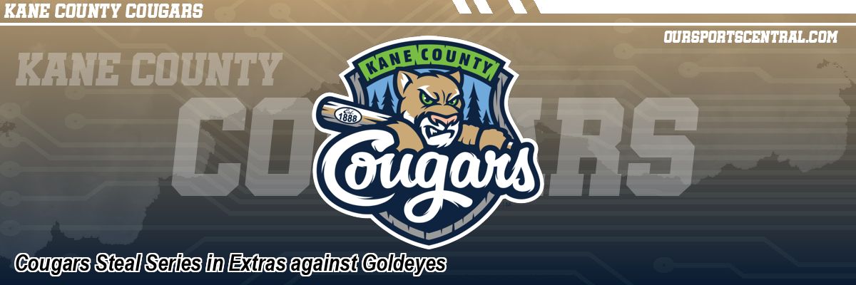 Cougars Steal Series in Extras against Goldeyes