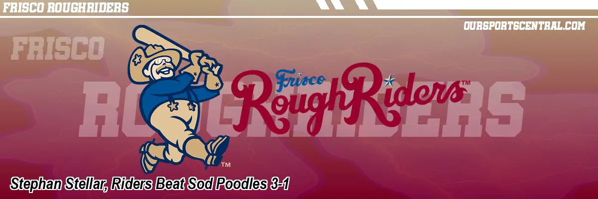Stephan Stellar, Riders Beat Sod Poodles 3-1