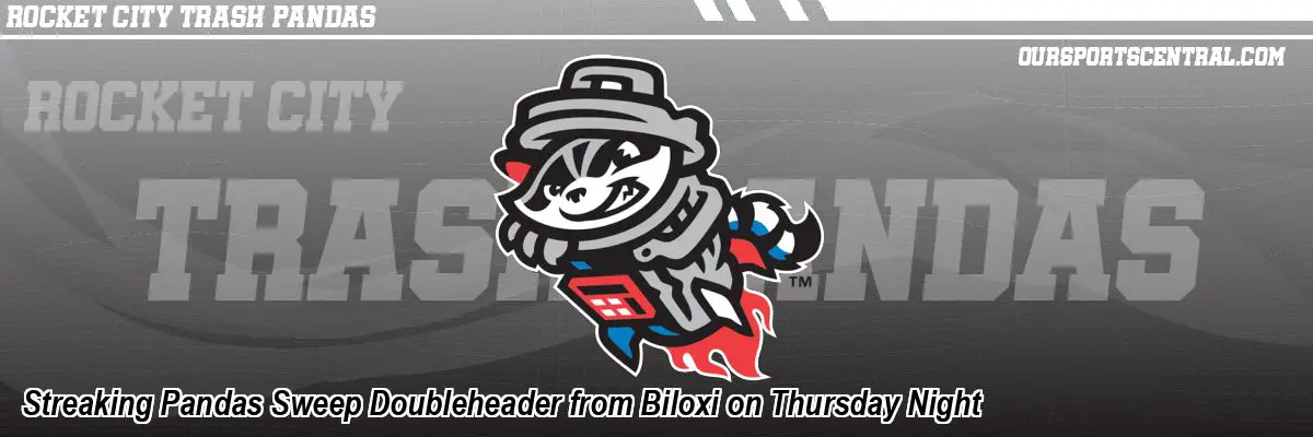 Streaking Pandas Sweep Doubleheader from Biloxi on Thursday Night