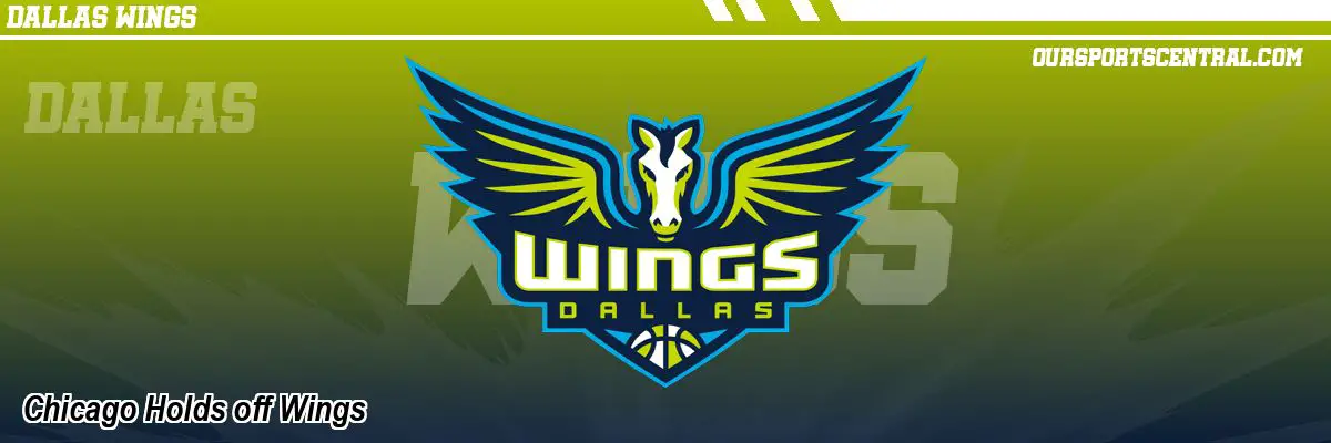 Chicago Holds off Wings