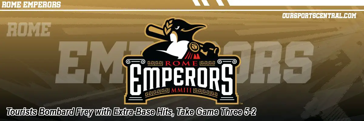 Tourists Bombard Frey with Extra-Base Hits, Take Game Three 5-2