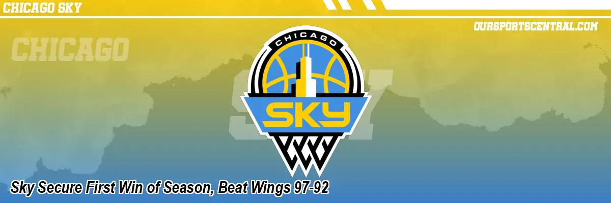 Sky Secure First Win of Season, Beat Wings 97-92