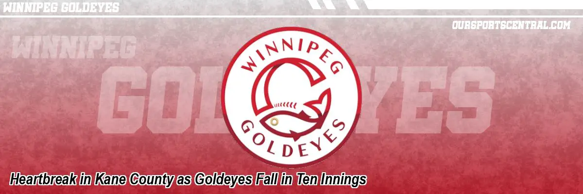 Heartbreak in Kane County as Goldeyes Fall in Ten Innings