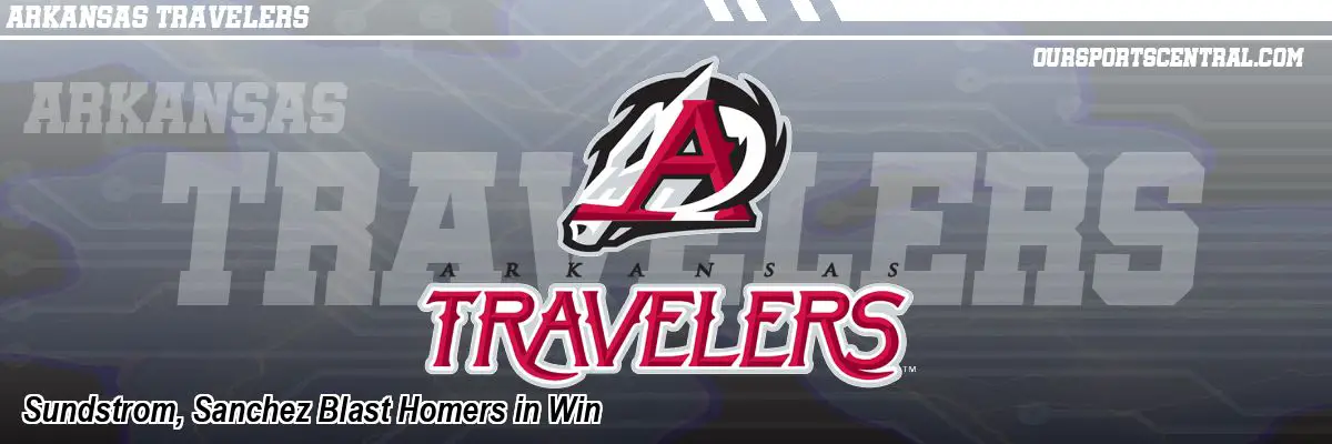 Sundstrom, Sanchez Blast Homers in Win