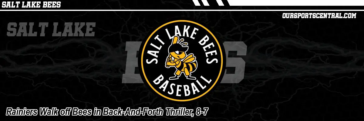 Rainiers Walk off Bees in Back-And-Forth Thriller, 8-7
