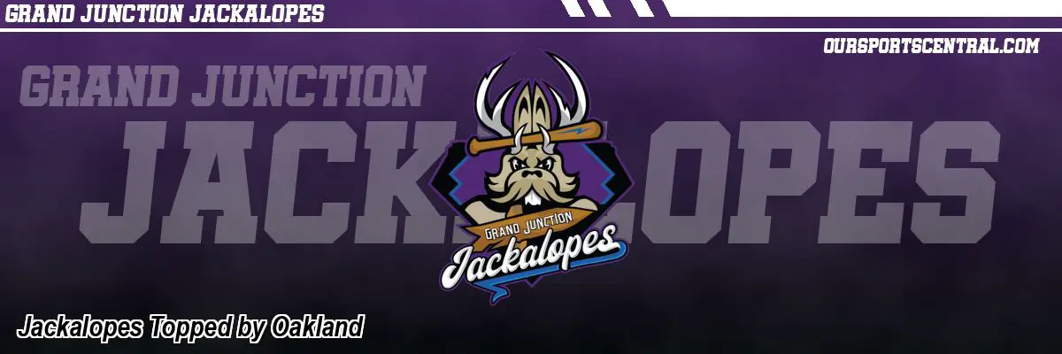 Jackalopes Topped by Oakland