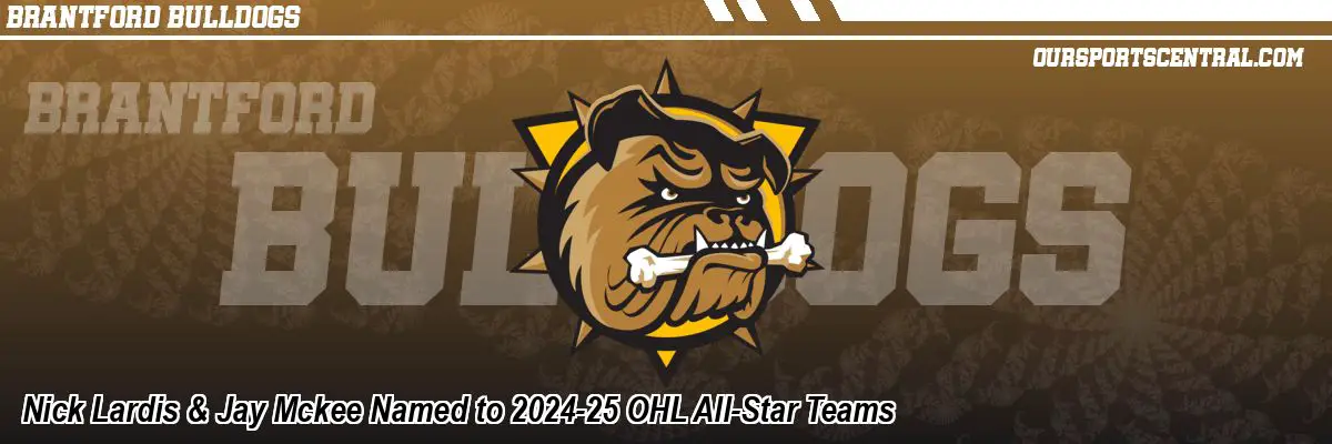 Nick Lardis & Jay Mckee Named to 2024-25 OHL All-Star Teams