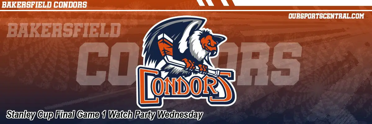 Stanley Cup Final Game 1 Watch Party Wednesday