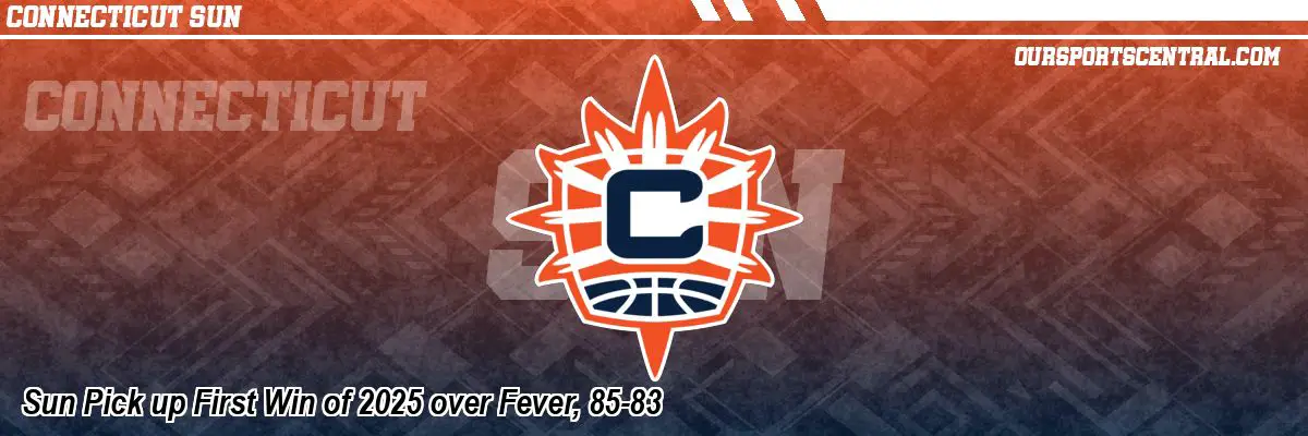 Sun Pick up First Win of 2025 over Fever, 85-83