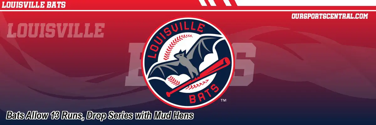 Bats Allow 13 Runs, Drop Series with Mud Hens