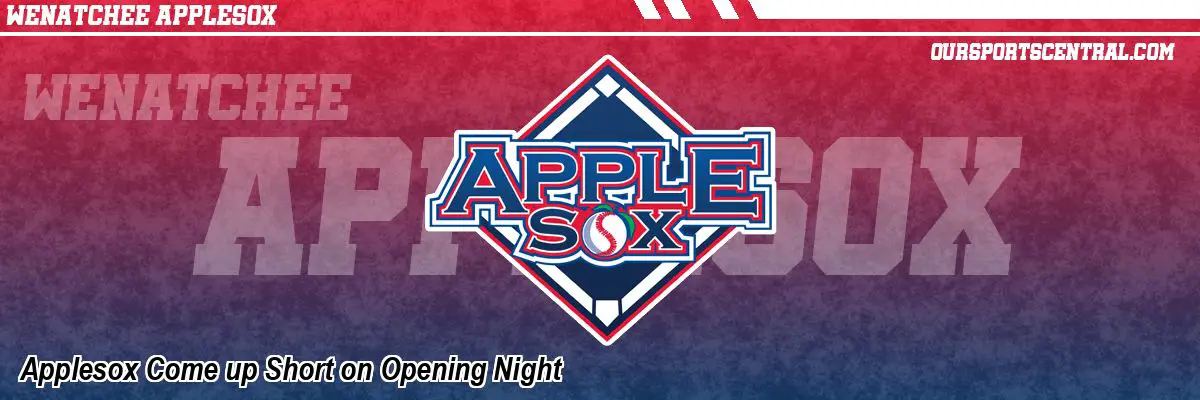 Applesox Come up Short on Opening Night