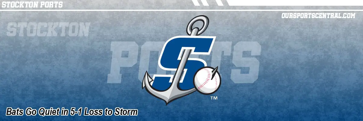 Bats Go Quiet in 5-1 Loss to Storm
