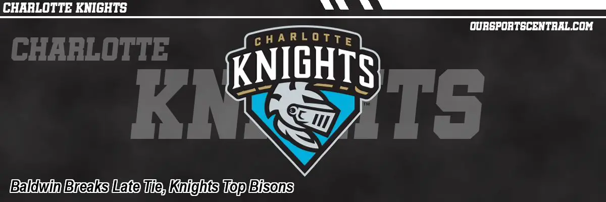 Baldwin Breaks Late Tie, Knights Top Bisons
