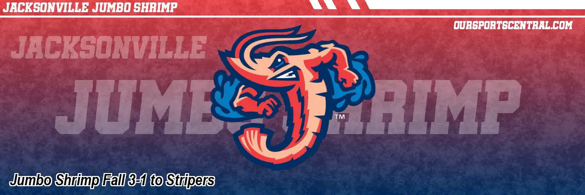 Jumbo Shrimp Fall 3-1 to Stripers